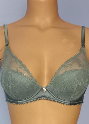 Бюстгальтер мереживний м'ятного кольору