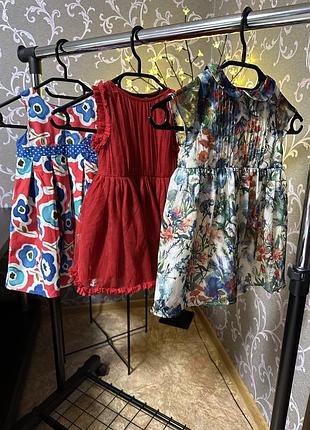 Лот из платье для девочки 1/2 года