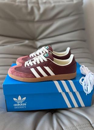 Adidas samba og fox bordo