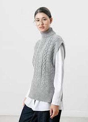Жилетка с ангорой l.o.g.g h&amp;m