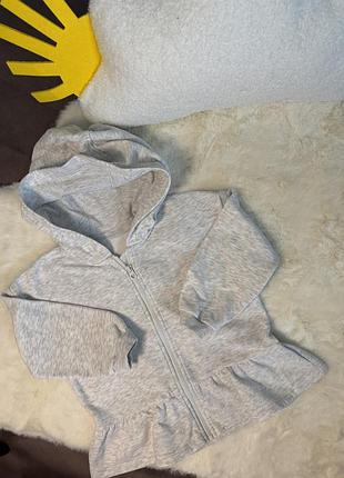 Зіпка кофтинка на флісі на дівчинку 3-4 роки 🌸