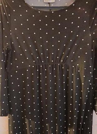 Довге плаття в горох 2