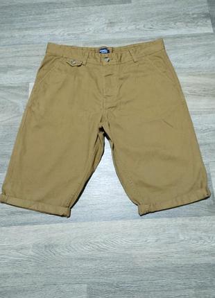 Мужские шорты kangol размер 34 , коричневый