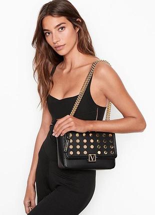 Сумка victoria's secret — the victoria medium shoulder bag black lily