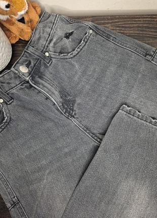 Штаны джинсы для мальчика для девочки серые