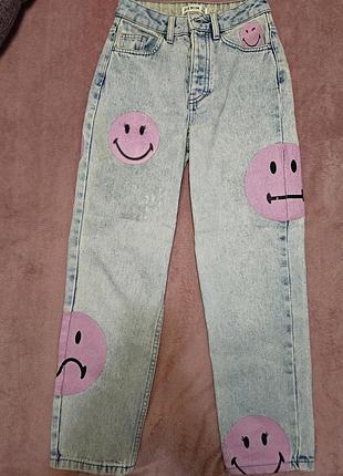 Джинсы подросток смайл 32