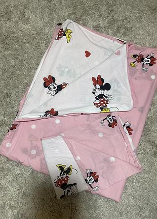 Комплект дитячої постільної білизни disney бавовна