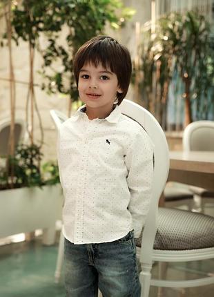 Сорочка h&m для хлопчика 110 розмір 4-5 років