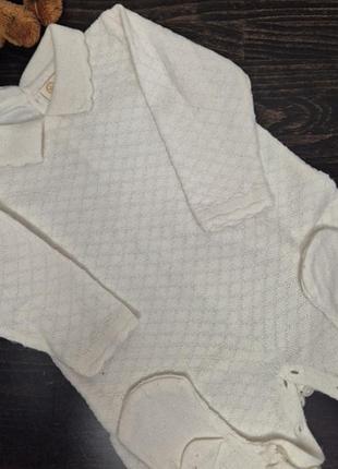 Человечек ромпер с закрытыми ножками 0-3 месяца для девочки