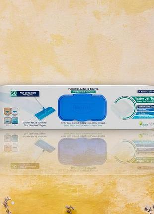 Влажные салфетки для уборки пола deep fresh мыло, 50 шт