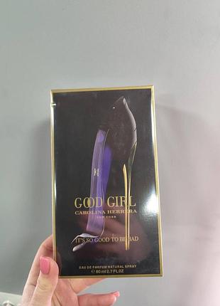 Carolina herrera good girl  80 мл жіночі парфуми туфелька чорна