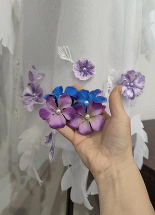 Костюм малушки лесная песня для девочки белый украшен кружевом