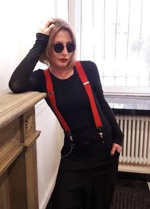 Яркие подтяжки унисекс
