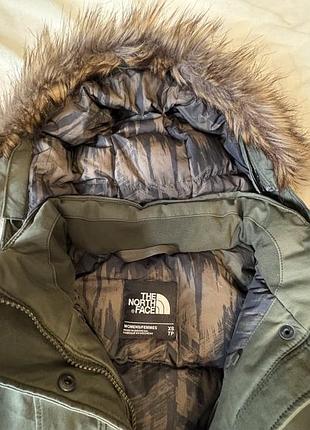 Парка жіноча the north face xs оригінал пуховик гусячий пух