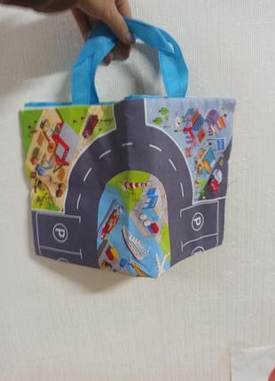 Ігровий килимок сумочка місто 7