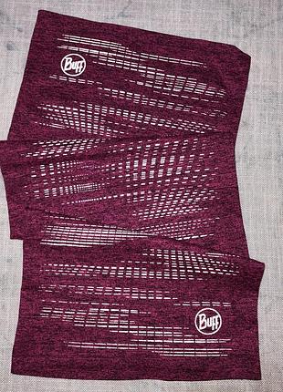 Buff original dry flx maroon reflective neckwarmer r-fuchsia бафф баф рефлективний