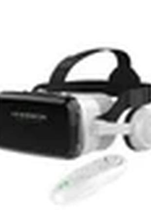 Vr очки виртуальной реальности vr shinecon g04dbs bluetooth соединения для смартфонов 5.5-7,2" с пультом white bluetooth