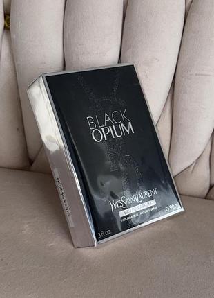 Жіночі парфуми духи ysl black opium парфюм 80 мл шлейфовий аромат франція блек опіум