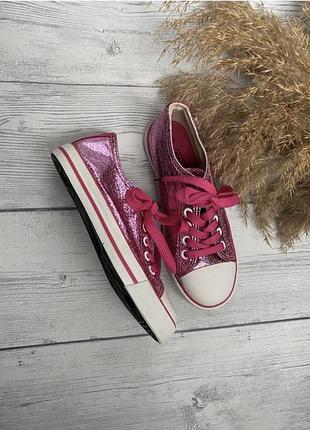 Новые кеды, мокасины spot  on на девочку 34