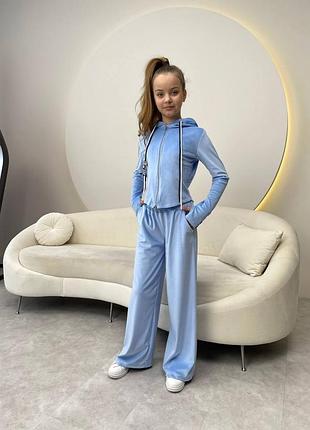 Костюм велюр на девочку