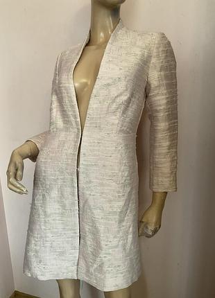 Нежный удлиненный жакет/ s/ brend barbara scwarzer