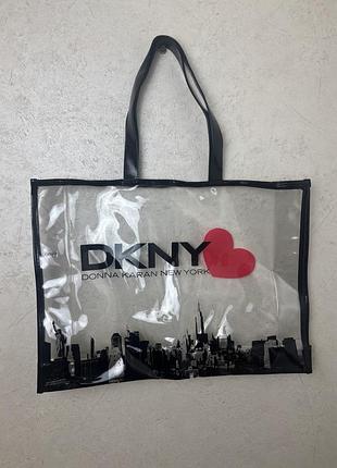 Сумка шопер dkny  силіконова