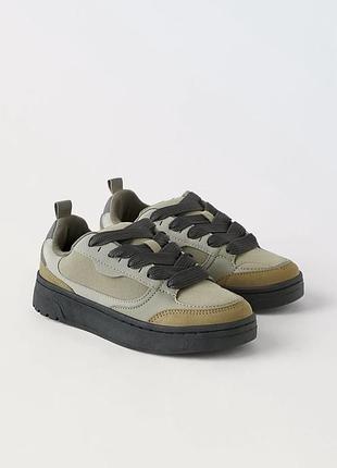 Кроссовки от бренда zara 32 36 скейтерские