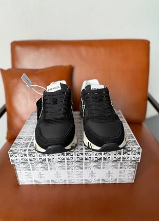 Кроссовки premiata mick black white 5
