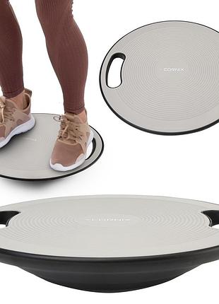 Балансировочная платформа cornix круглая, пластиковая xr-0443 grey/black