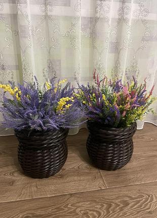 Кашпо,корзинки. вироби з ротангу