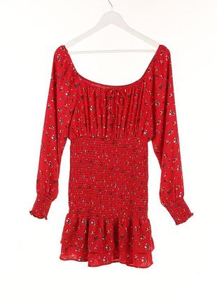 Платье в цветы гуess