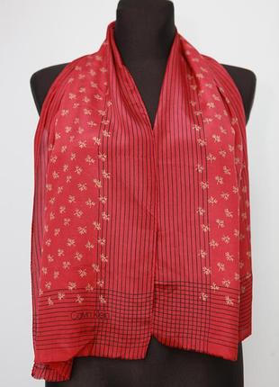 Шовковий шарф calvin klein