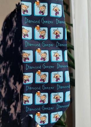 Галстук с изображением персонажа из мультфильма bbblegum diamond geezer