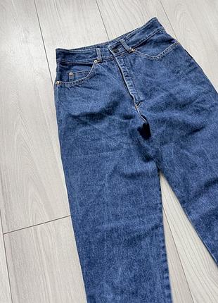 Джинси мом плотні сині 2