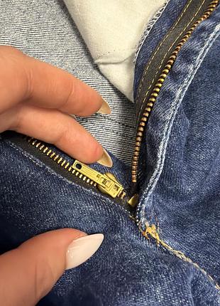 Джинси мом плотні сині 7