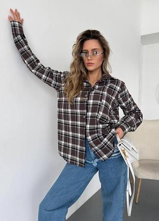 Рубашка в клетку