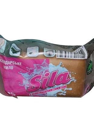 Мило господарське в упаковці сила (72%) 200г відбілююче тм шик