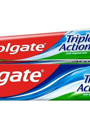 Зубная паста 75мл тройное действие тм colgate