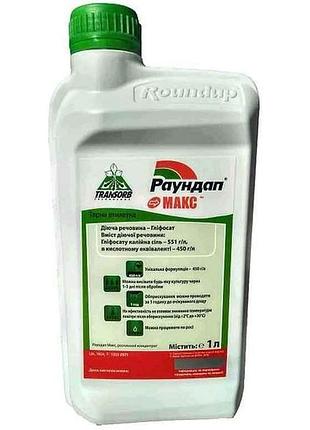 Препарат раундап макс 1л тм bayer
