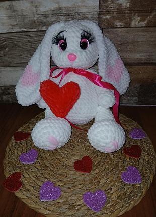 Плюшеве зайченя " lovely")