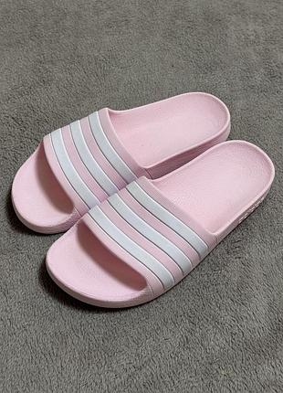 Adidas adilette aqua 36р 23см шльопанці гумові капці