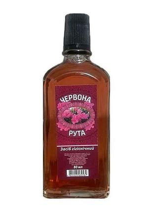 Одеколон 80мл червона рута тм росо