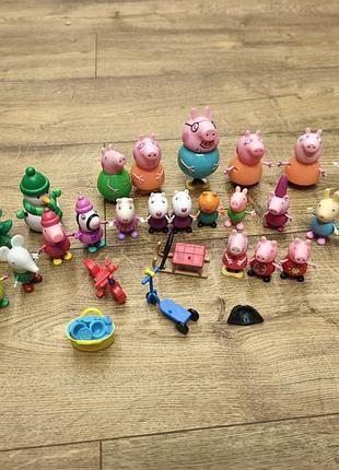 Peppa pig свинка пеппа фігурки іграшки