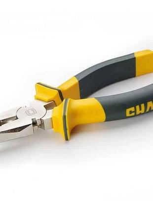 Пласкогубцы cr-v l=160мм обрезиненные тм сила