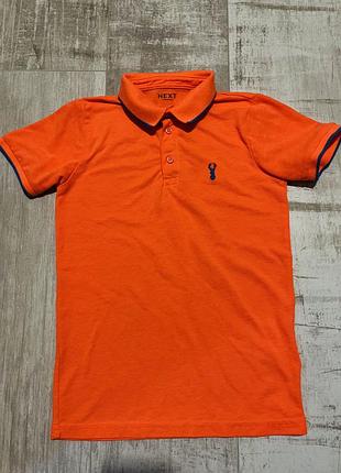 Поло футболка сорочка з коротким рукавом на хлопчика 6 7 8 9 років