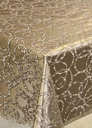 Клейонка шовкографія на тканевій основі 1,4м х 20м пвх 238 g-lg тм bona domus