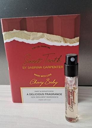 Sabrina carpenter sweet tooth cherry baby пробник