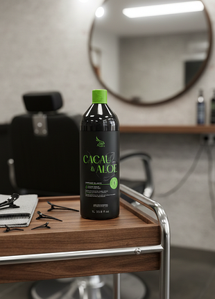 Комплекс zap cacau&amp;aloe selante complexo для випрямлення волосся без формальдегіду 1000 мл