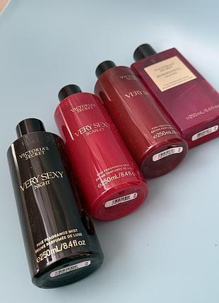 Парфумовані спреї та набори вікторія сікрет