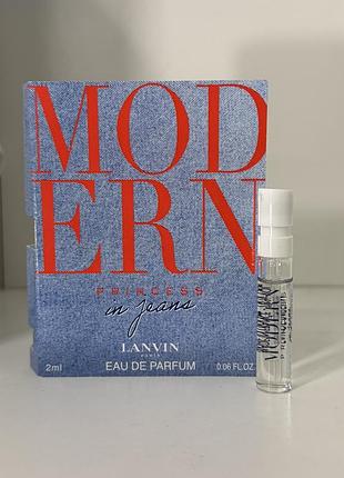 Оригинальный пробник modern princess in jeans lanvin